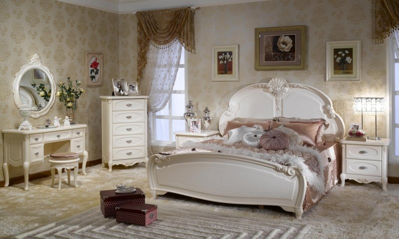 Мебель виа гостиные белого цвета